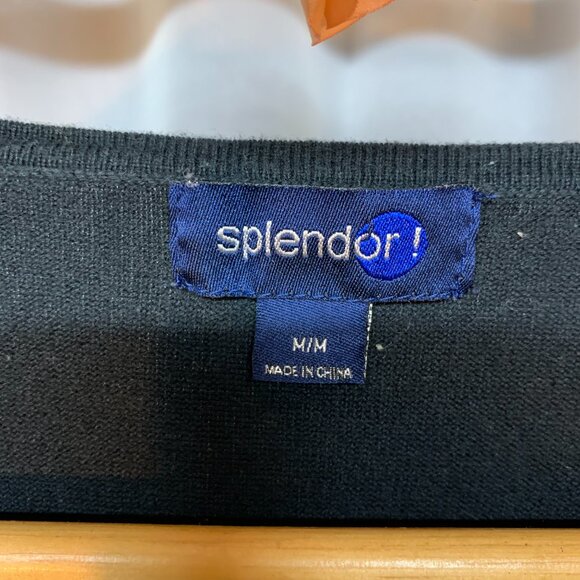 Splendor! Black Cardigan - Picture 4 of 4